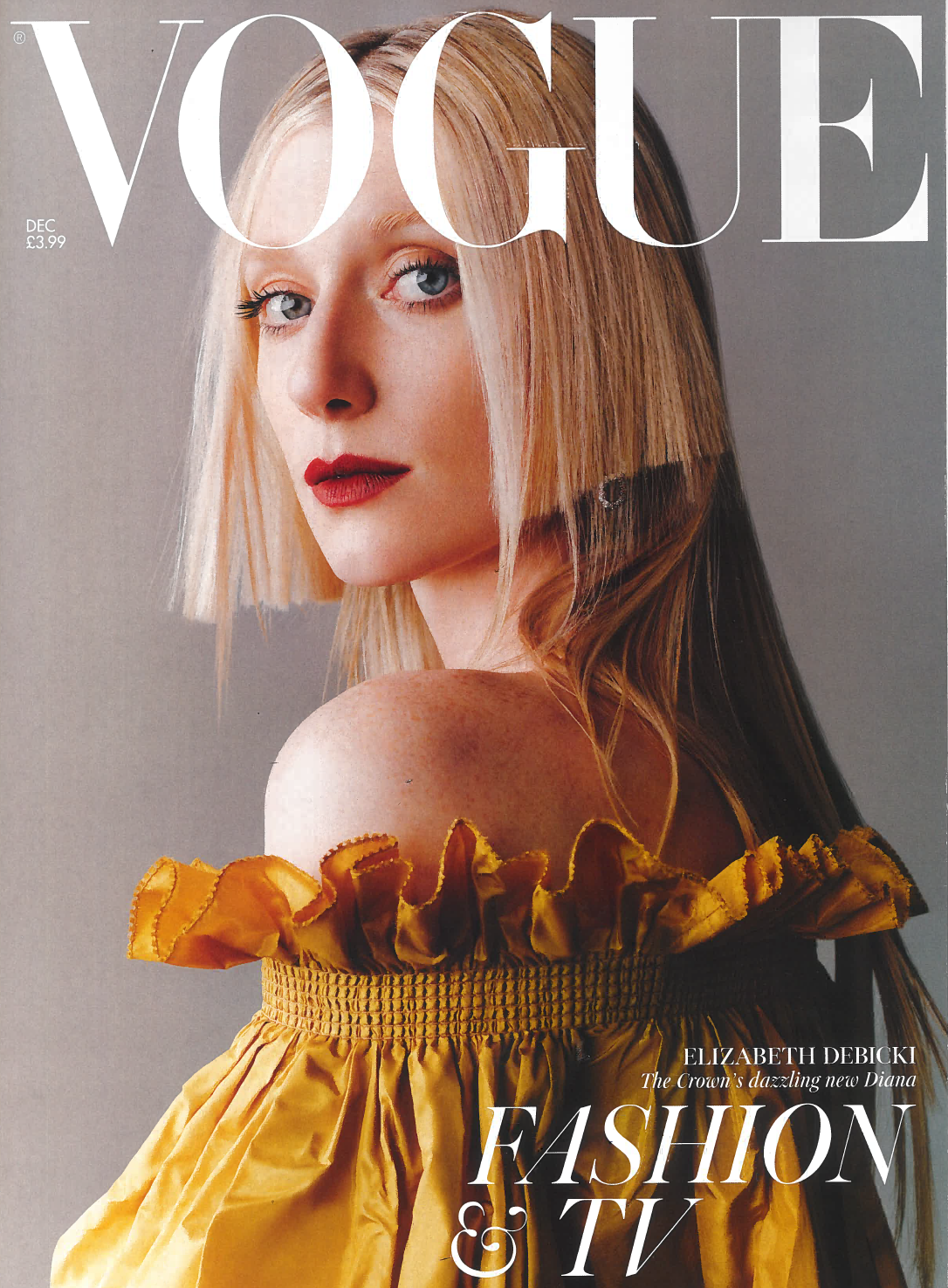 Margot Fox Jewellery Featured In British Vogue Magazine With Demeter's Romance Kyanite Earrings