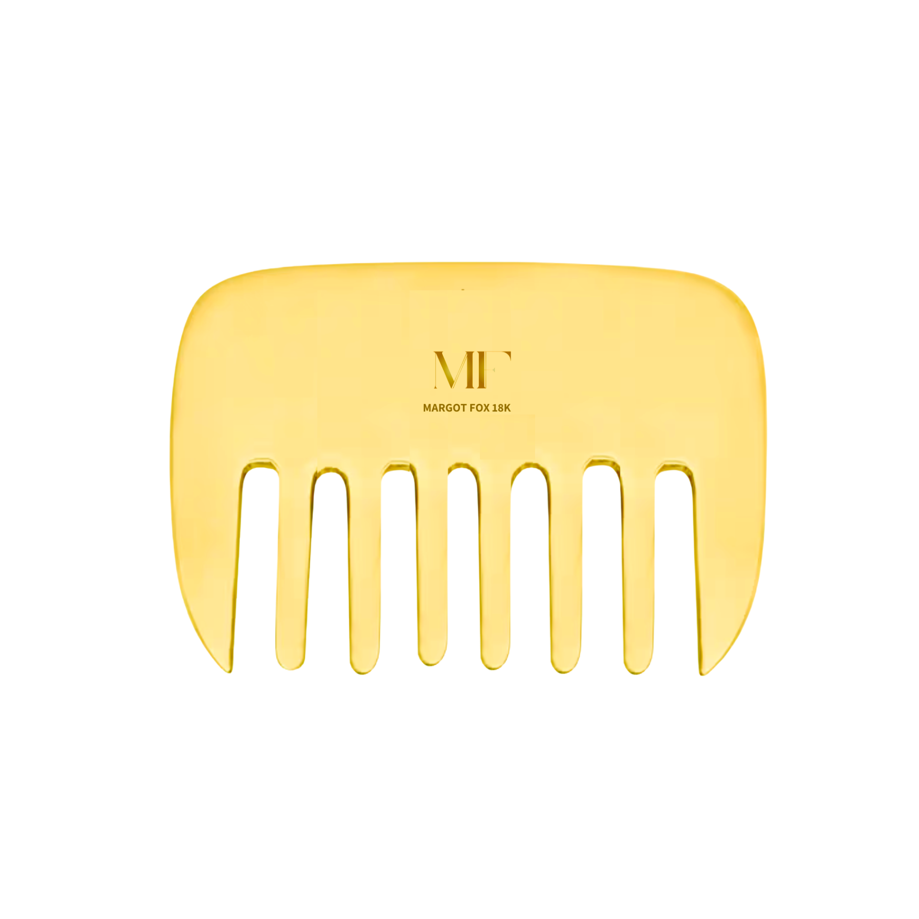 MF LUXTON 18ct Gold Hair Comb Margot Fox