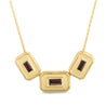 Margot Fox Jewellery | CEO's Deco Baguette Garnet Necklace