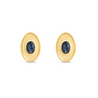 CEO's Deco Oval Sodalite Stud Earrings | Margot Fox